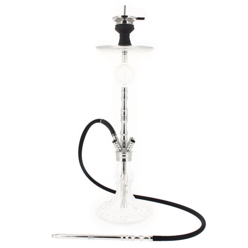 Luna Shisha Komplettset - Bigima (Silber)