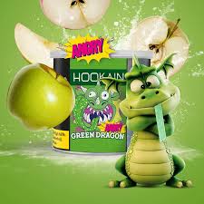 Hookain Shisha Tabak 200g - Angry Green Dragon