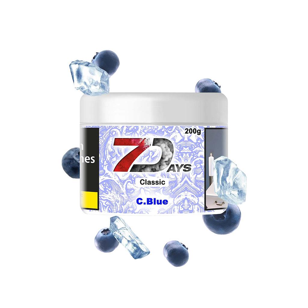 7 Days Tabak 200g - C. Blue