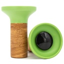 [2100000022359] Oblako Flow Phunnel Glazed - Black on Light Green