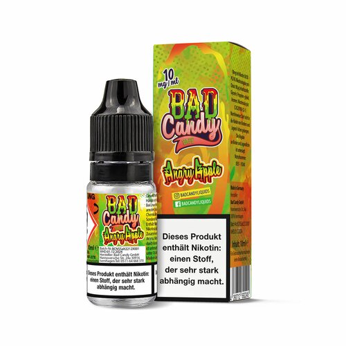 Bad Candy Liquid - Angry Apple 10ml Nikotinsalz 10mg/ml