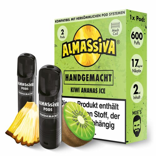 Almassiva Einweg Pod - Handgemacht 17mg 2ml