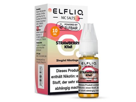 Elfliq by Elfbar Nikotinsalz - Strawberry Kiwi - Liquid 10mg/10ml