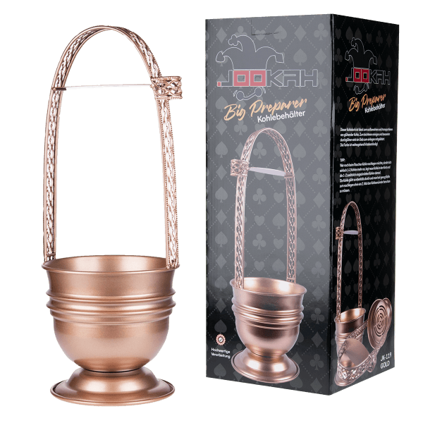 Jookah - Kohlebehälter Big Gold