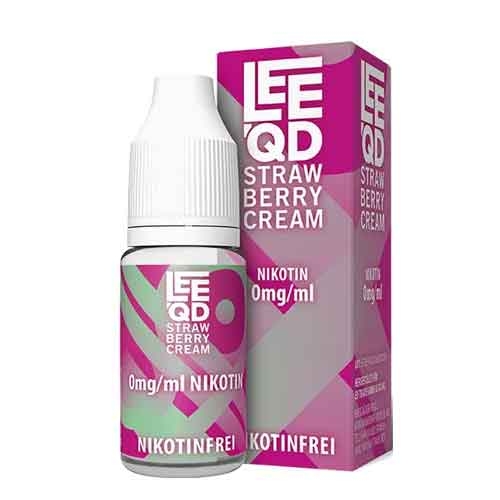 LEEQD Crazy Strawberry Cream 10ml 0mg