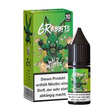[2100000023080] 6Rabbits Nikotinsalz Liquid - Waldmeister 10ml 10mg/ml