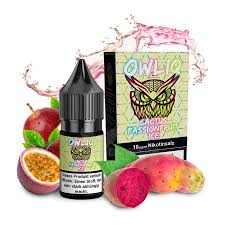 [2100000025329] OWLIQ Liquid - Cactus Passionfruit Ice 10ml 10mg/ml STEUERWARE C