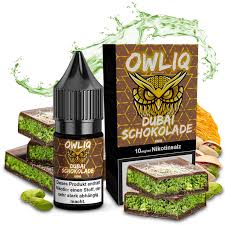 [2100000025336] OWLIQ Liquid - Dubai Schokolade 10ml 10mg/ml STEUERWARE C