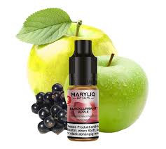 [2100000021512] Maryliq Nikotinsalz - Blackcurrant Apple - 20mg 10ml