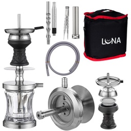 [2100000023592] Luna Hookah - Vacanza Silver