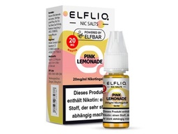 [2100000025206] Elfliq by Elfbar Nikotinsalz - Pink Lemonade - Liquid 20mg / 10ml