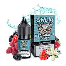 [2100000025824] OWLIQ Nikotinsalz - Blackberry Ice - 10ml/10mg