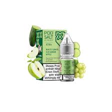 [2100000025947] Pod Salt Xtra Nikotinsalz - White Grape Cucumber Apple - 10mg/10ml