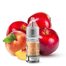 [2100000025909] Pod Salt Xtra Nikotinsalz - Fuji Apple Peach - 10mg/10ml
