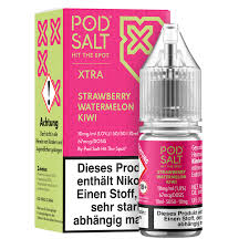 [2100000026029] Pod Salt Xtra Nikotinsalz - Strawberry Watermelon Kiwi - 20mg/10ml