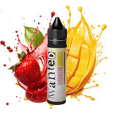 [2100000026166] Wanted Nikotinsalz - Erdbeere Mango - Overdosed 10mg/10ml