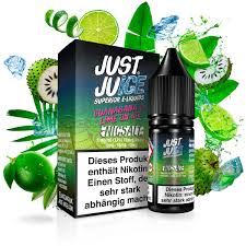 [2100000022953] Just Juice Nikotinsalz Liquid - Guanabana &amp; Lime On Ice 10ml 11mg/ml