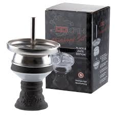 [2100000015641] Jookah Steinkopf Set - Schwarz