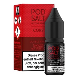 [2100000008957] Pod Salt Core Liquid - Double Apple 10ml 11mg/ml