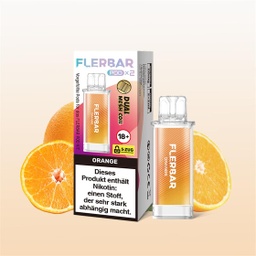 [2100000019588] Flerbar Pod (2er Pack) - Orange